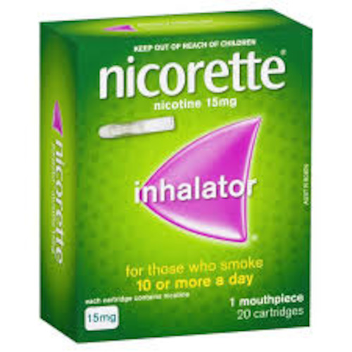 Nicorette Inhalator 15mg Cartridges 20