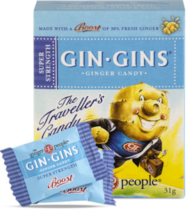 Motion Sickness: Gin Gins Super Strength Ginger Candy