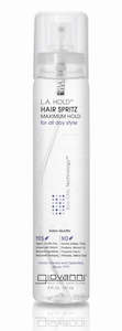 Hair Care: Giovanni L.A. Hold Hair Spritz 147mL