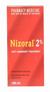 Dandruff Scalp Treatments: Nizoral Shampoo 2% 100ml