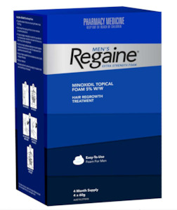 Regaine Foam 4 x 60g (4 Months supply)