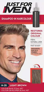 Just for Men Shampoo-In Haircolour - Light Brown