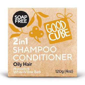 Good Cube 2in1 Conditioning Shampoo Bar for Oily Hair 120g