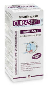 Oral Care: Curasept Implant Chlorhexidine 0.2% Oral Rinse Mouthwash 200ml