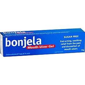 Cold Sores Mouth Ulcers: Bonjela Mouth Ulcer Gel 15g