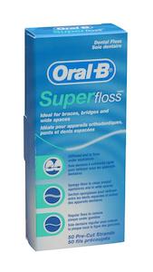 Dental Floss: Oral B Super Floss 50