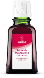Mouthwash: Weleda Ratanhia Mouthwash 50ml