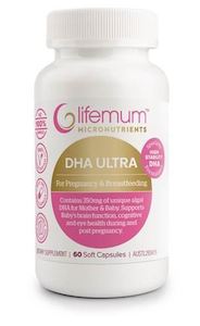 Baby: Lifemum DHA Ultra for Pregnancy & Breastfeeding Capsules 60