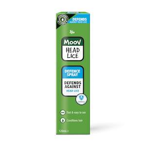 Hair Care: Moov Head Lice Defence Spray 120mL