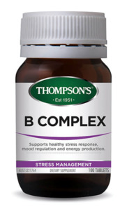 Seniors: Thompsons B Complex Tablets 100