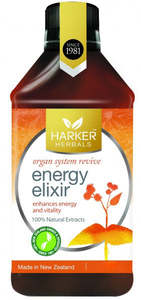 Seniors: Malcolm Harker Herbals Energy Elixir Formula 979 (Organ System Revive) 250ml