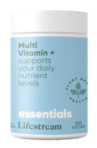 Seniors: Lifestream Multi Vitamin + Capsules 120