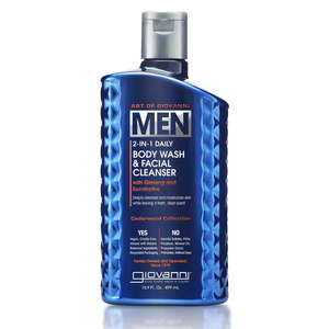 Art of Giovanni Men 2-in-1 Daily Body Wash & Facial Cleanser - With Ginseng & Eu&hellip;