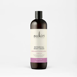 Sukin Bergamot & Patchouli Botanical Body Wash 500mL