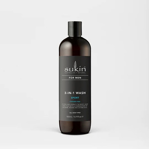 Sukin For Men 3-in-1 Sports Wash 500mL