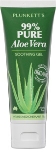 Plunkett's 99% Pure Aloe Vera Soothing Gel 75g