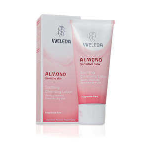 Facial Cleansers: Weleda Almond Soothing Cleansing Lotion 75ml