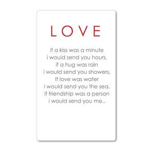 Magnet - If a kiss was a minute