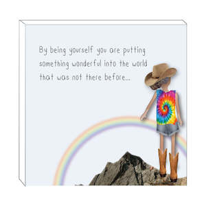 Art Blocks: Art block - Being yourself