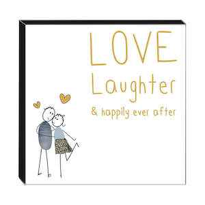Art Blocks: Art block - Love Laughter