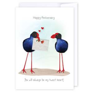 Wedding Anniversary: Tweet heart