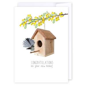 Congratulations: New home Fantail