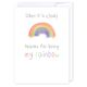 Thanks for being my rainbow