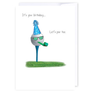 For Him: Let's par tee