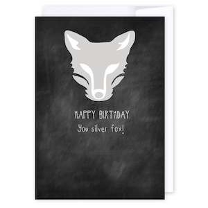 For Him: Silver fox