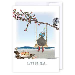 Jandal Ink: Kiwi Beach Birthday