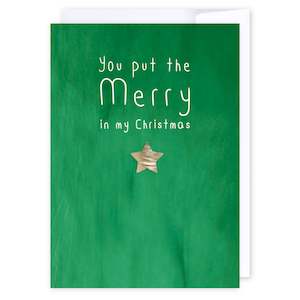 Cards: Merry in My Christmas
