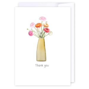 Cards: Thank you flowers