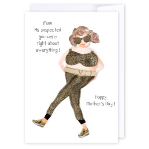 Cards: Mum as suspected...