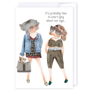Cards: Lying about our age