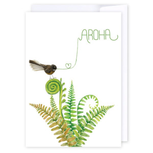 Cards: Aroha Fantail