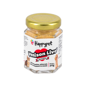 HappyPet NZ Deer Liver Powder 30g (Pack of 2)