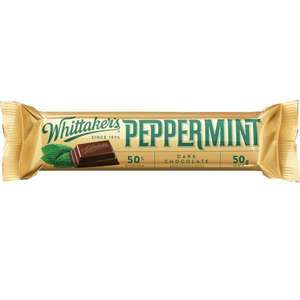 Whittaker’s Peppermint Chunky Bar 50g x 36