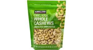 Products: Kirkland Signature Organic Cashews 1.13kg NZ MADE Worldwide Delivery