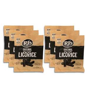 Products: RJ’s Soft Eating Natural Licorice 300g x 6 NZ MADE Worldwide Delivery