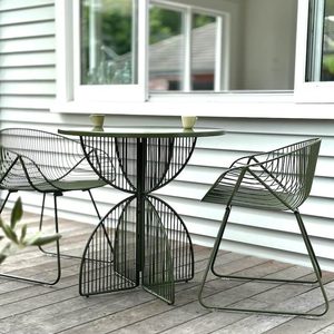 Omaha Cafe Table – STAINLESS STEEL