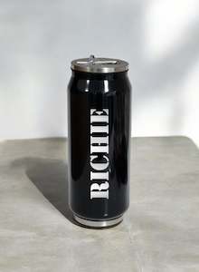 drink ware: Dad Name  Can insulated Drink Bottle