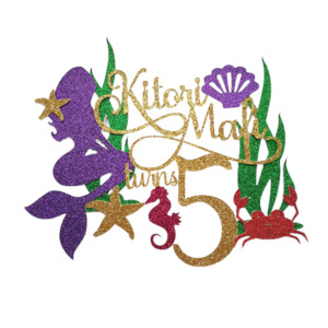Mermaid Cake Topper