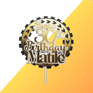 Cake Toppers: Polynesian Style Cake Topper#7