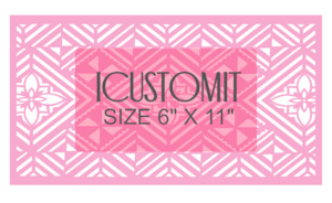 Polynesian Cake Stencil #62