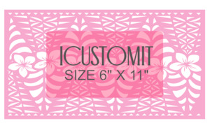 Polynesian Cake Stencil #59