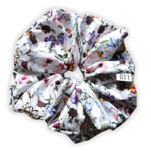 Floral Scrunchie 1: OVER SIZE Floral Scrunchie #5