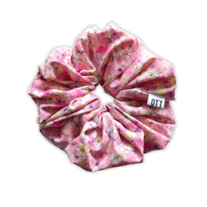 Floral Scrunchie 1: OVER SIZE Floral Scrunchie #3