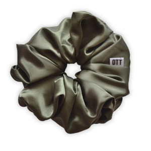 Silky Scrunchie: OVER SIZE Satin Scrunchie #5