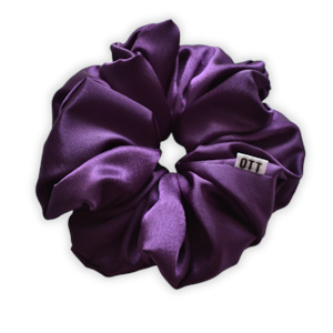 Silky Scrunchie: OVER SIZE Satin Scrunchie #4