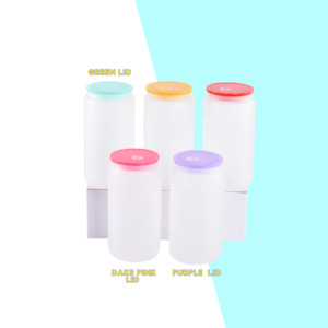 Blank And Accessories Supply: Frosted Glass Tumbler Blank